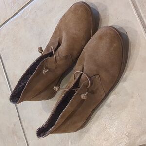 Lucky Brand Ashbee Suede Ankle Boots Size 8.5